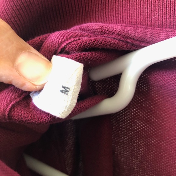 Cranberry t shirt with collar - Picture 4 of 4